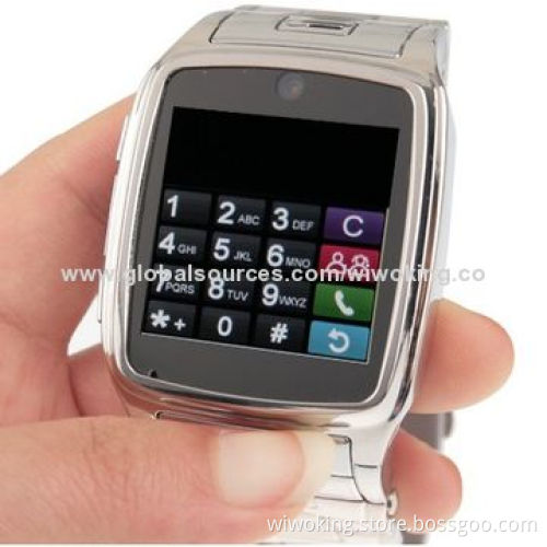 Watch Mobile Phone with Google's Android OS and Bluetooth, Smartphone Design